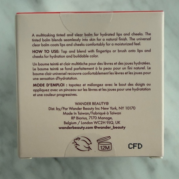 Wander Beauty Double Date Lip & Cheek Balm – Be Mine - Picture 5 of 7